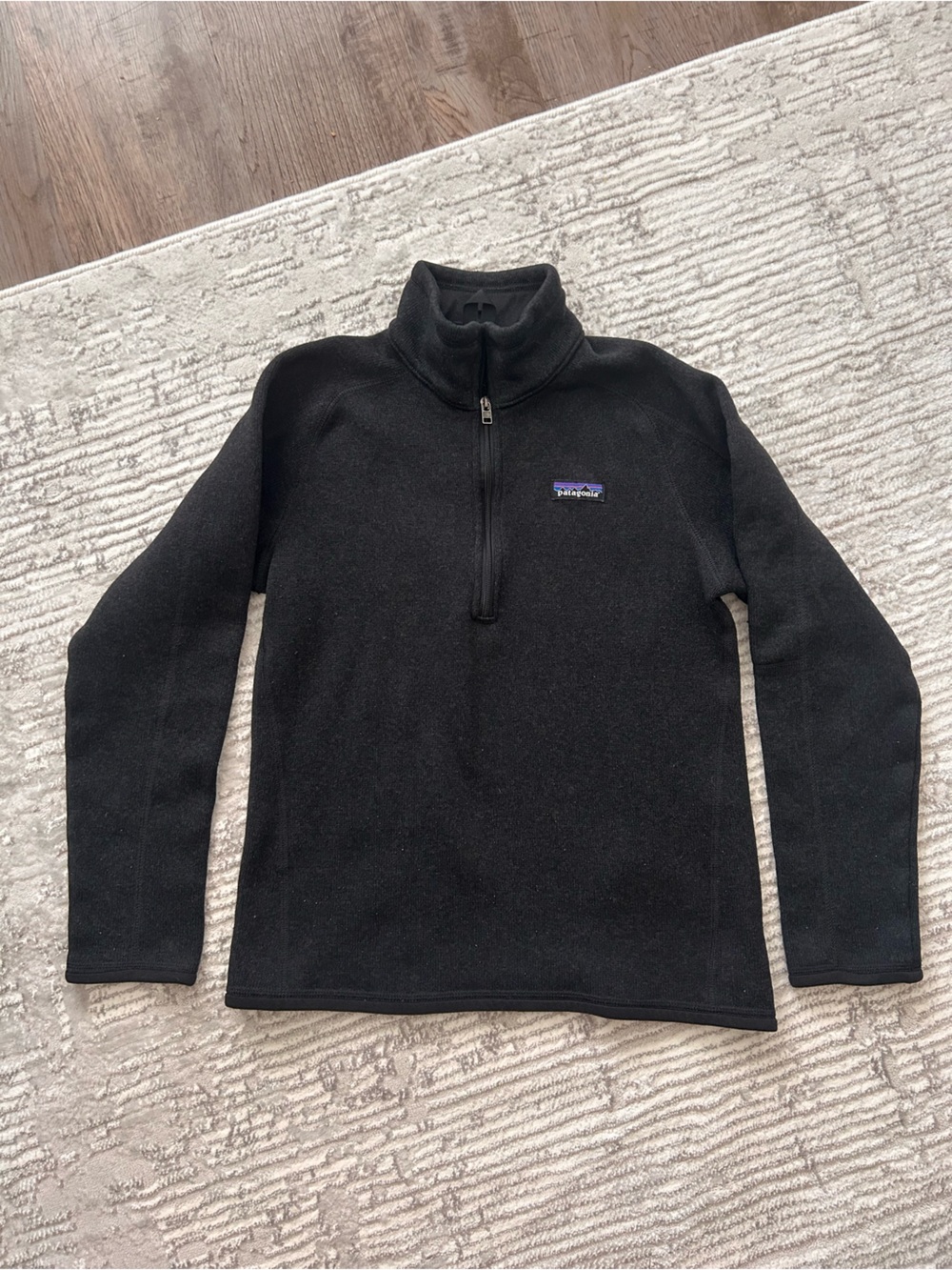 Patagonia Women’s Black Quarter-Zip Better Sweater